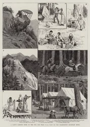 En dames campingtur i det fjerne, fjerne vesten, II, et besøg i Washington Mountain Mines